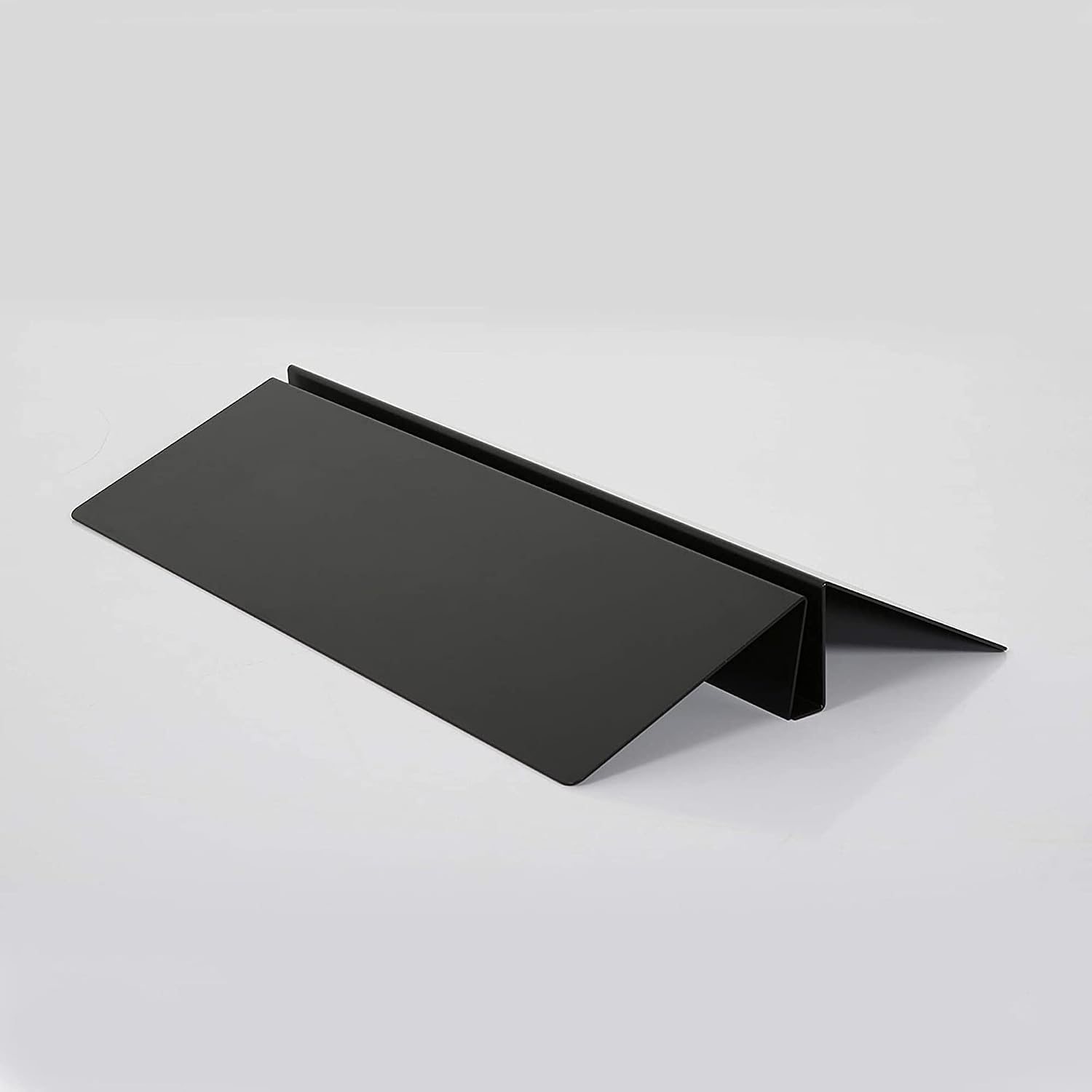 M&T Displays Double Sided useable Advertising Poster Trap Stand 31.50 inch Width Black Steel Powder Coated for Indoor Schools Restaurants Shops Showrooms Exhibitions - Image 2
