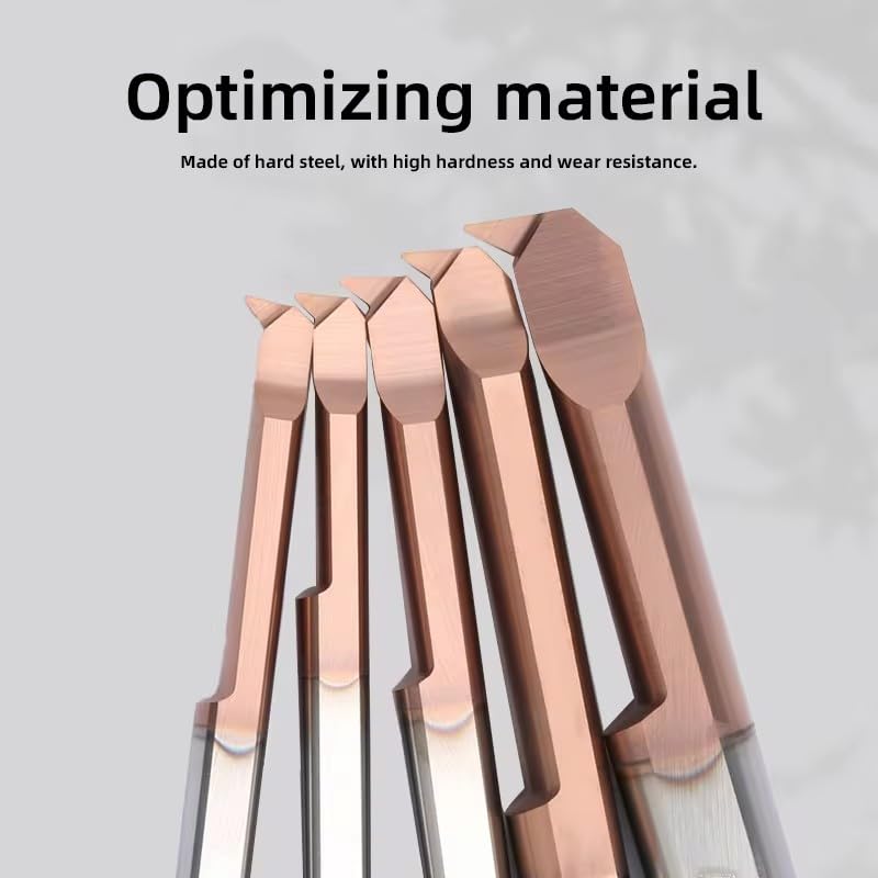 MQR Boring Cutter for Boring Coated Carbide Mini Internal Lathe Turing Tool Copying Small Hole Tungsten Steel Alloy,MQR 8 R0.4 L27