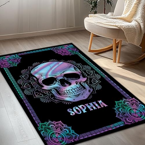 Tapete decorativo calavera personalizado para interior y exterior miniatura 5