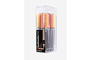 KARIN Brushmarker PRO 12 "Skin colours set,Assorted"