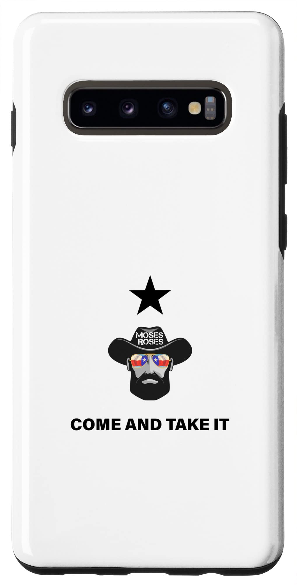 Galaxy S10+ COME AND TAKE IT Moses Roses Hideout Case