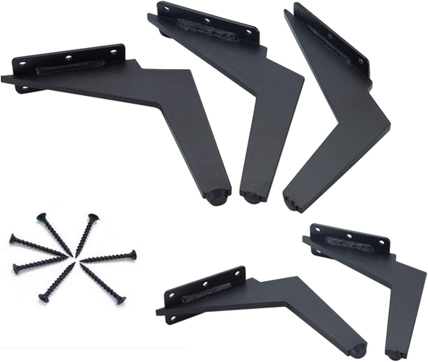 Nogi do stołu Hairpin, wytrzymałe metalowe nogi do mebli, nogi do stolika kawowego, metalowe nogi do stolika kawowego do projektów domowych(11. 5cm(4. 52in))