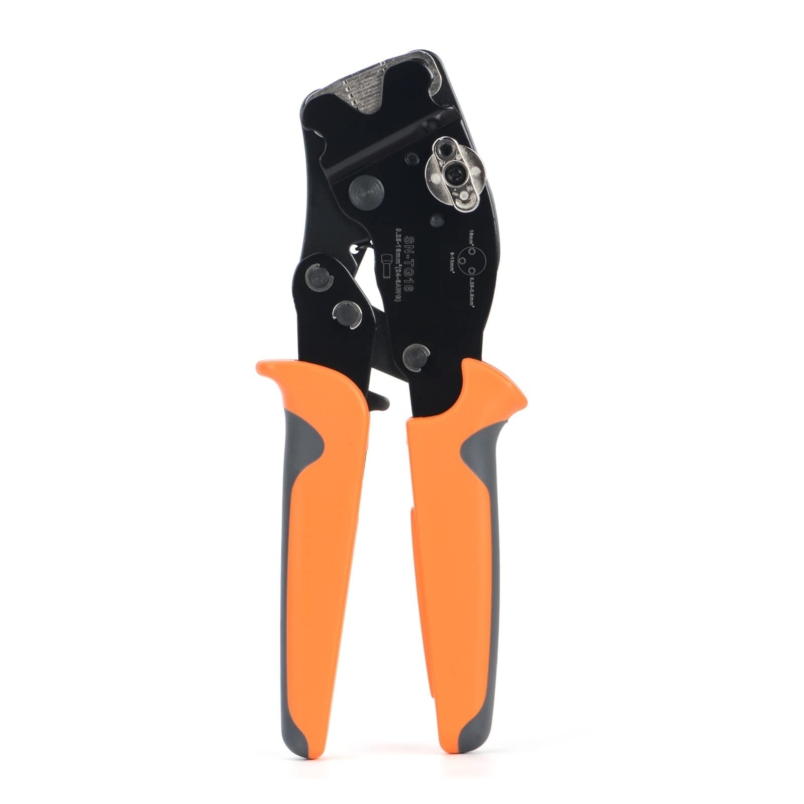 SN-TG16 0,25-16mm²(24-6AWG) alicates de prensado de virola herramienta de prensado cuadrado autoajustable for punteras de extremo de cable perfection