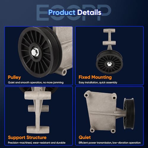 Image of ECCPP A /C Compressor Bypass Pulley Fits for Toyota 4Runner 4.0L 2003-2009