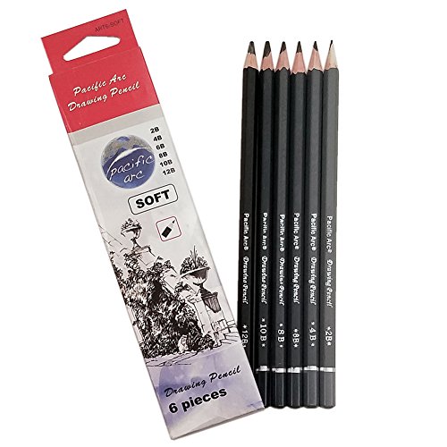 Set de lápices de dibujo Pacific Arc 6 piezas miniatura 1
