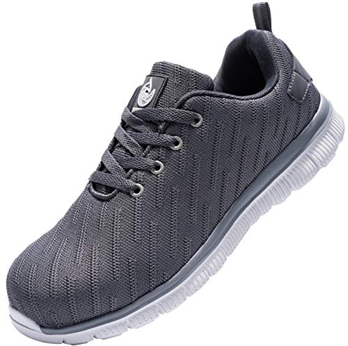 Dykhmily  Scarpe antinfortunistiche unisex con cappuccio in acciaio