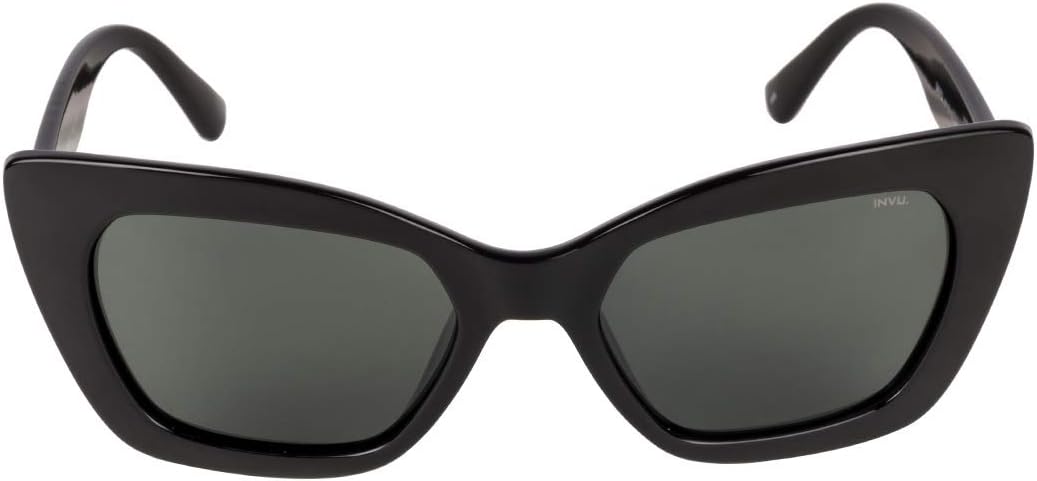 INVU Cat-eye Sunglass with Green lens for Women