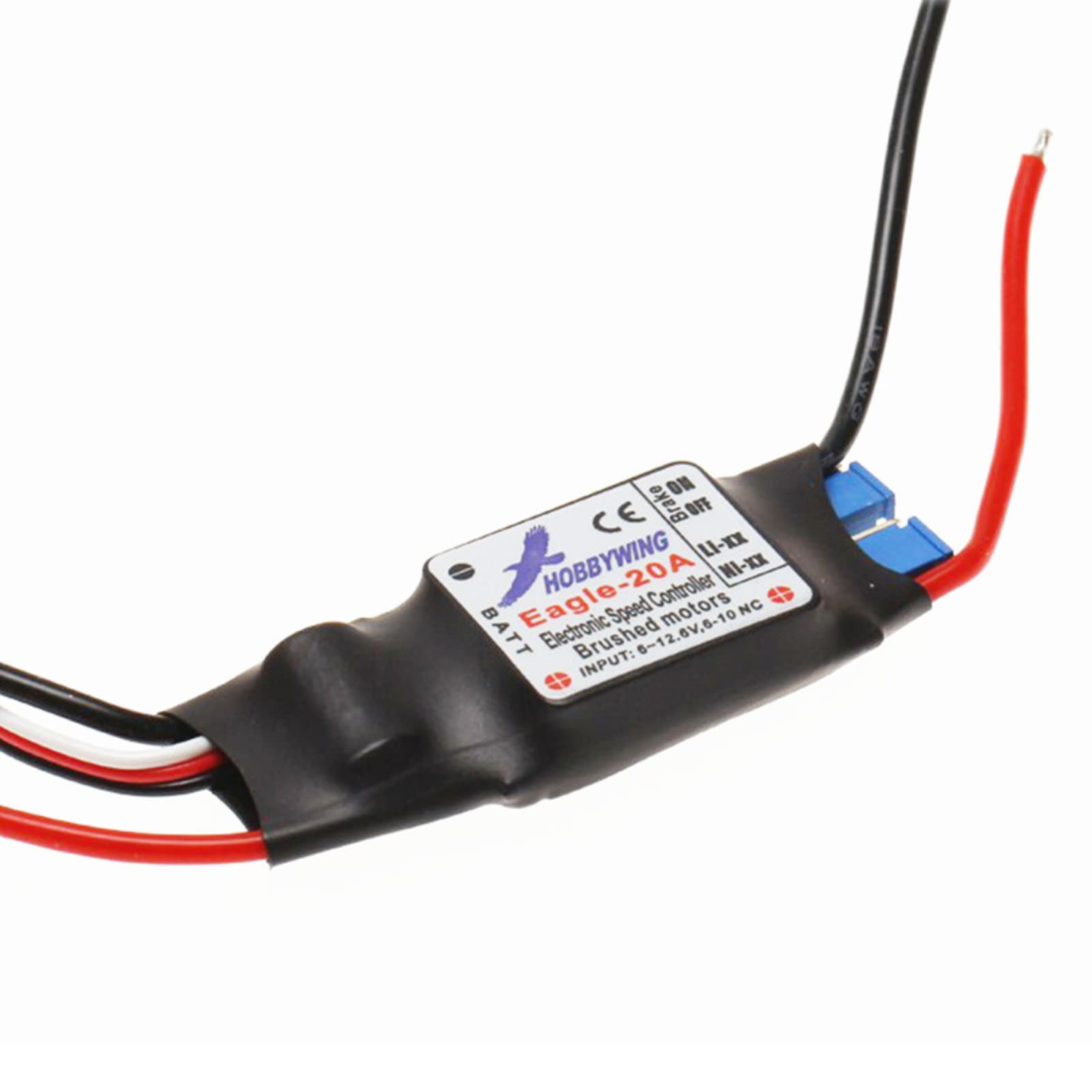 Amazon.co.jp: RC 飛行機飛行機ブラシ モーター ESC Hobbywing用