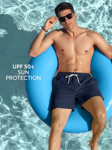 Image of XYXX Intellidri Aqua Swim Shorts for Men with Side Pockets and Drawstring