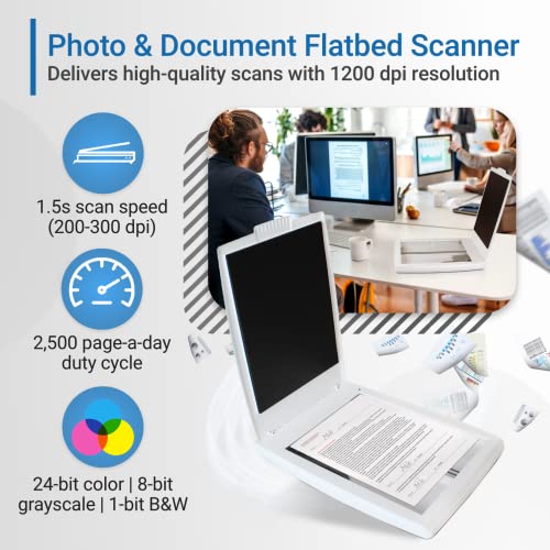 Flachbettscanner Visioneer 7900 für Fotos und Dokumente