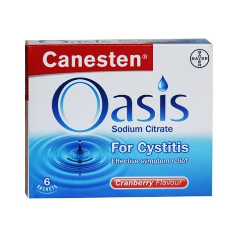 Canesten Oasis for Cystitis Cranberry Flavour 6 Sachets Cover