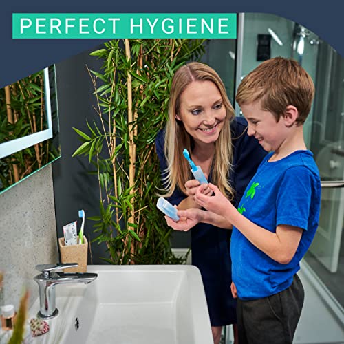 4 pack elite travel toothbrush case with drainage holes  portable breathable plastic toothbrush holders travel covers  ideal for camping trips amp daily use  assorted colors