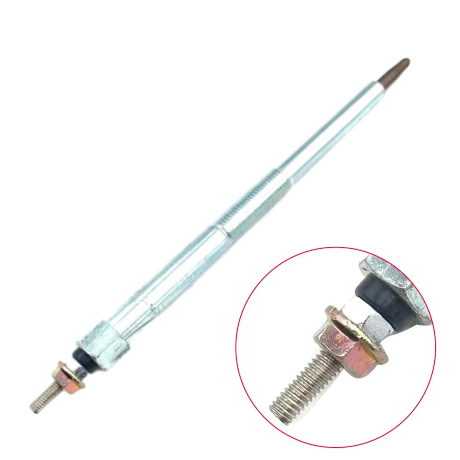 Compatible con Nissan Primera WP12 2002-2016 X-Trail T30 2001-2013 2.2 DCi 11065AD200 0100800031 Calentador de bujías incandescentes diésel