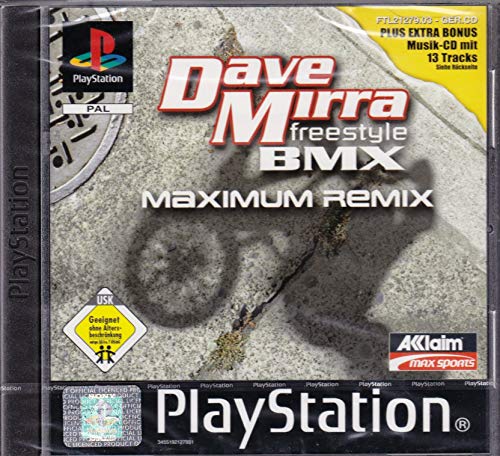 Dave Mirra Freestyle BMX : Maximum Remix - [PS1]