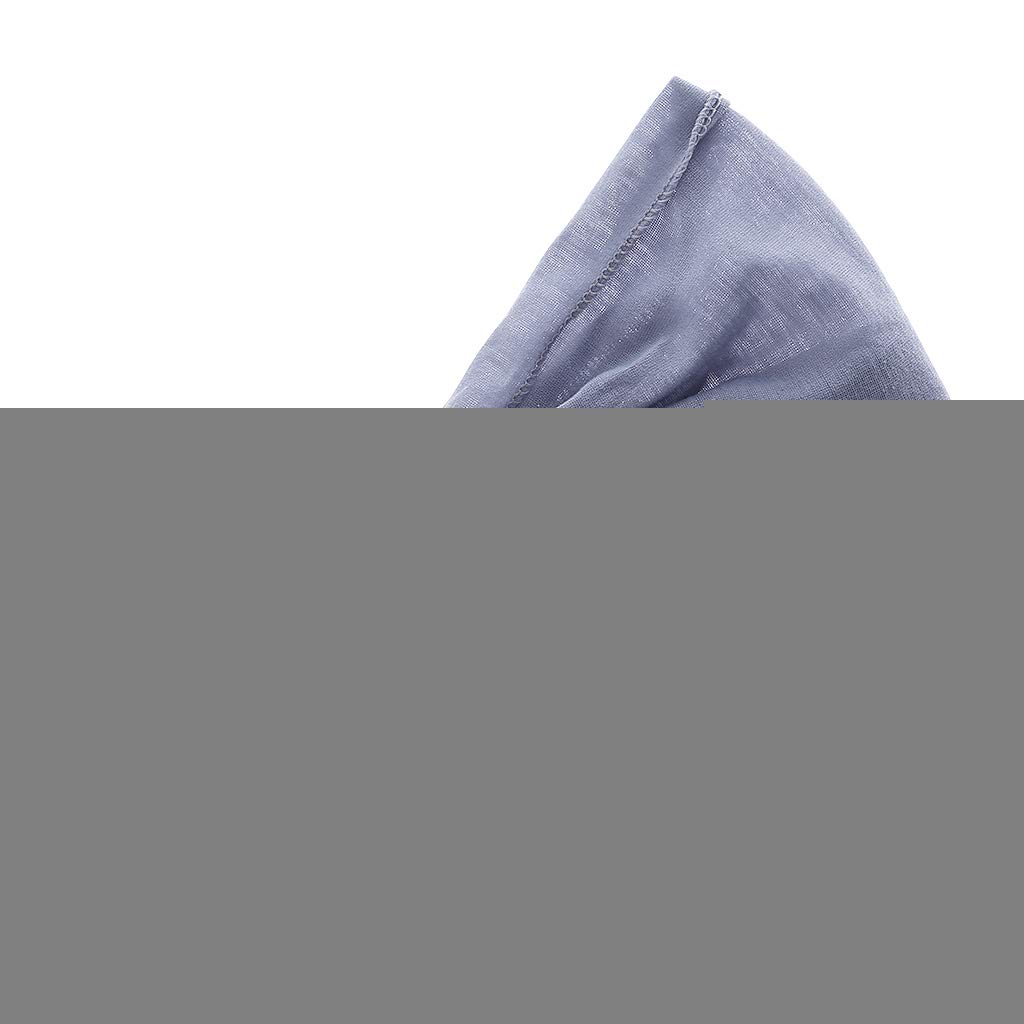 KuCharm Ladies Cotton Stretchy Headband For Makeup Washing Face Shower Spa Mask, Soft Fashion Hair Band Neck Hair Wrap Neck Solid Color Head Scarf For Women And Girls