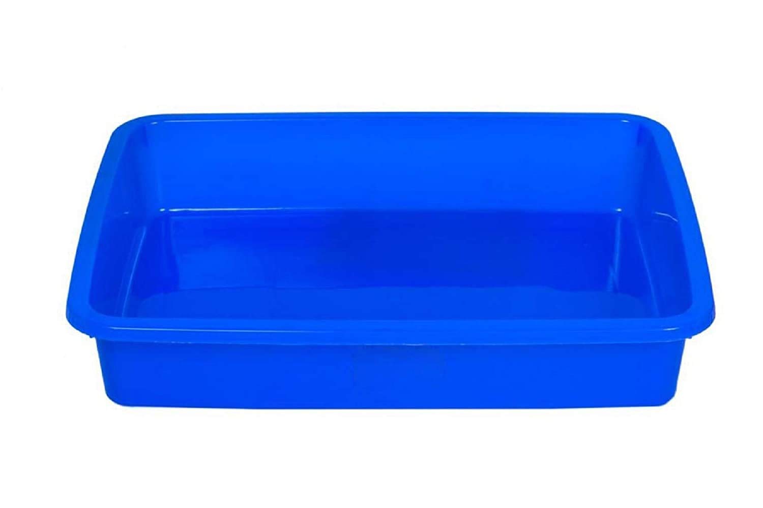 SYGNIUS Unbreakable Multipurpose Cloth Organizer Tray for Wardrobe, Newspaper Tray for Home, Tray for Office Work School Hospitals Shops Home use Stationary Vegetable Fruits (40 x 28 x 8, 2) 2