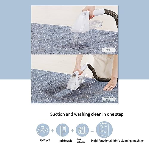 Banktapijtreinigingsmachine, laat uw huis er gloednieuw uitzien! Reinigingsmachine Zuig geïntegreerd - Image 4