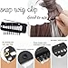 Eowppue Versatile Chunni Clip - 12-Pack Hair Grips with Attached Pins: Perfect for Wig Stability, Anchoring Headscarves, Hats, Bands, and Veils Eowppue Versatile Chunni Clip - 12-Pack Hair Grips with Attached Pins: Perfect for Wig Stability, Anchoring Headscarves, Hats, Bands, and Veils