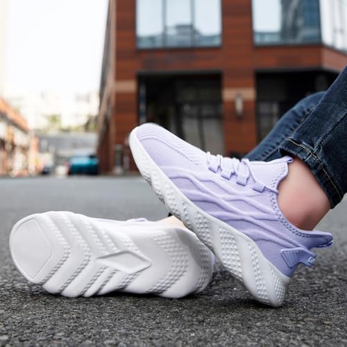 Image of DLWKIPV Womens Slip on Walking Tennis Shoes for Women Work Running Athletic Gym Sports Sneakers Lightweight Casual Shoe