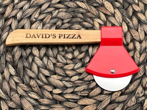 Axe-Style Custom Engraved Pizza Cutter