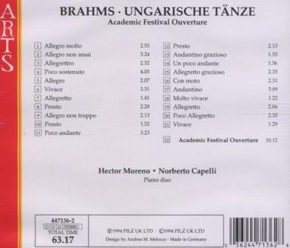 Brahms: Hungarian Dances