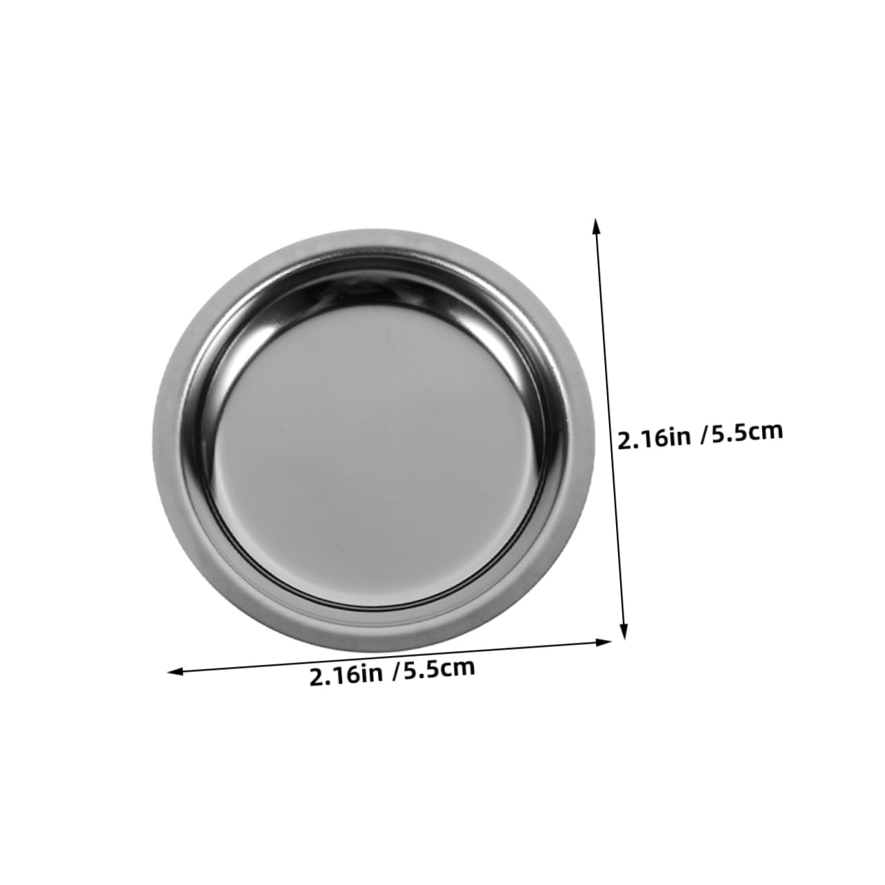 BESTYASH 2pcs Stainless Steel Tea Bag Draining Tray Tea Packet Holder for Dining Table Multiuse Dish for Sauces Seasonings Easy to Clean Kitchen Essential