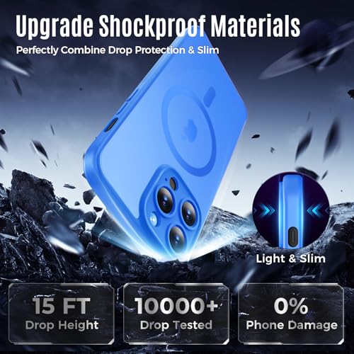 Image of Symcele Designed for iPhone 12 Pro Case, Blue