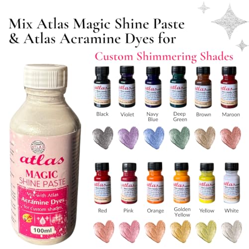 Image of Shimmer Paste for Fabric & Textile Art, 100 ml | Pearl Shine | 100% Permanent