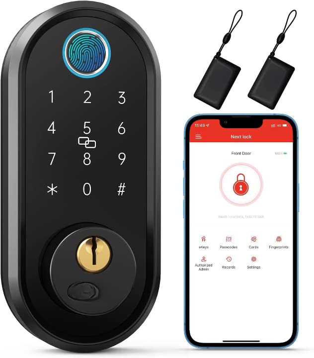 Meguard Smart Lock, Keyless Entry Door Lock, Smart Door Lock, Smart
