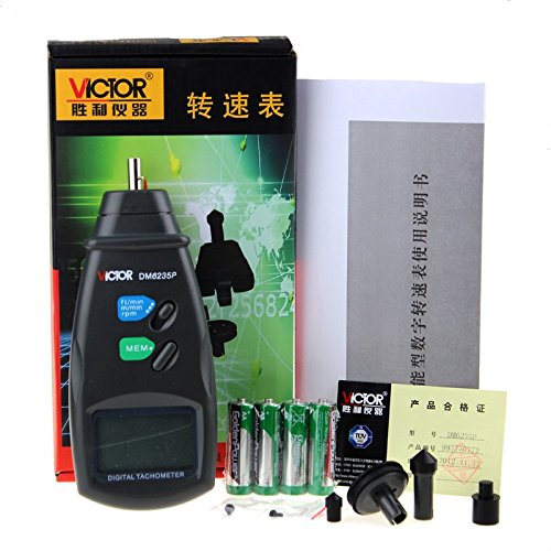 6235 Contact Tachometer speedometer tachometer wirespeed table