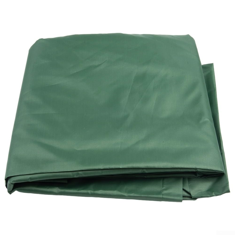 IBC Tank Water Container Cover, 210D Outdoor Protective Insulating Foil, Fits 1000L Rainwater Storage, Black With Silver Lining(green)