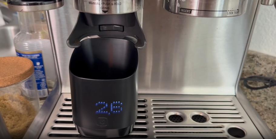 Image of Digital Coffee Bean Scale Cup with LED Display, High-Precision Espresso Scale & Digital Coffee Bean Scale with Cup, Smart Coffee Scale for Home Baristas,Black