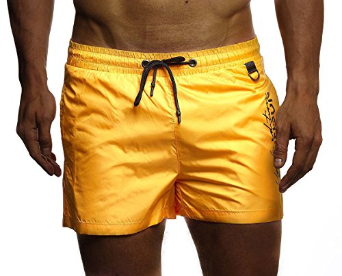 Leif Nelson Men's Summer Swimwear Swim Shorts with Pockets LN92152