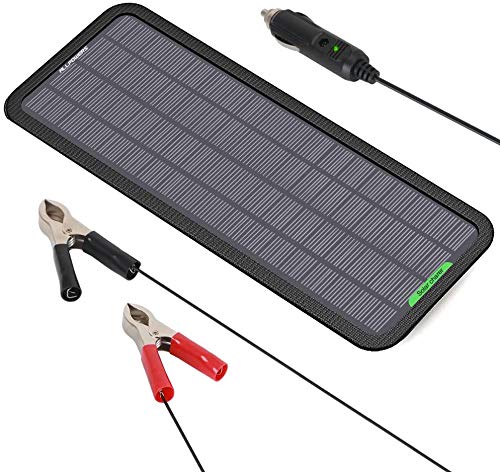 ALLPOWERS 12V 5W Portable Solar Car Boat Power Solar Panel Battery Charger Maintainer