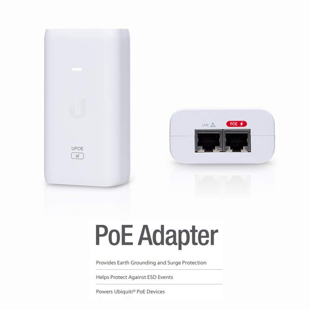 ルーター・ネットワーク機器 Ubiquiti NetworksUAP-AC-PRO-E802.3af Poe Amazon.com: POE Injector U-POE-af 10 Units 802.3af Supported PoE