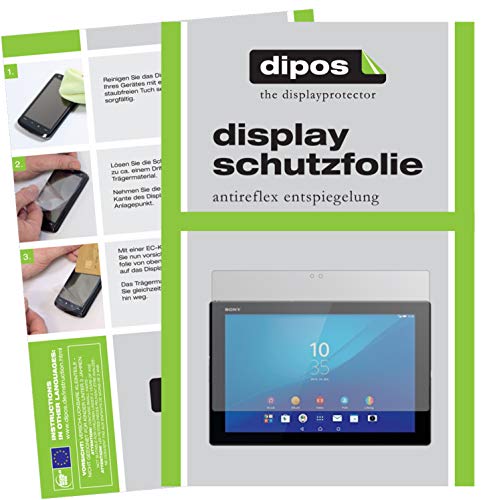 dipos I 2X Protector de Pantalla Mate Compatible con Sony Xperia Z4 Tablet pelicula Protectora