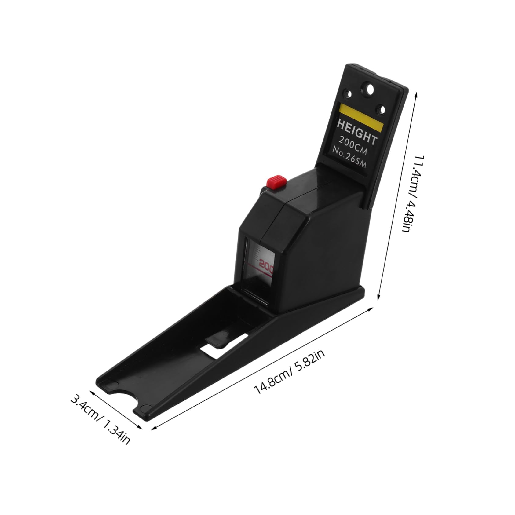 HAPINARY Accurate Height Measurement Tool m Retractable Rod Medical Grade Stature Meter for Boys and Girls Adults Easy to Use