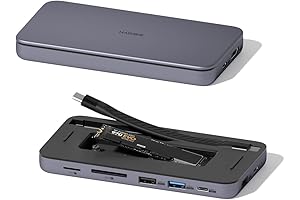 Hagibis USB-C Hub with Dual Hard Drive Enclosure