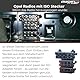 Audioproject A189 - Opel Autoradio Einbauset Radioblende - für Corsa C Combo Omega B Astra G Vectra C Meriva A Agila Tigra Signum - Radioadapter ISO Entriegelungsbügel schwarz