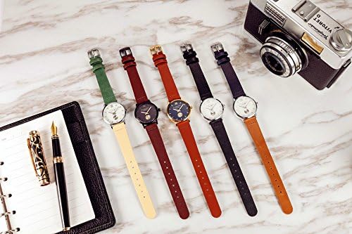 VICTORIA HYDE Retro Watches for Women Small Dial Analog Quartz Detachable Genuine Leather Strap Ladies Wristwatch Black - Image 6
