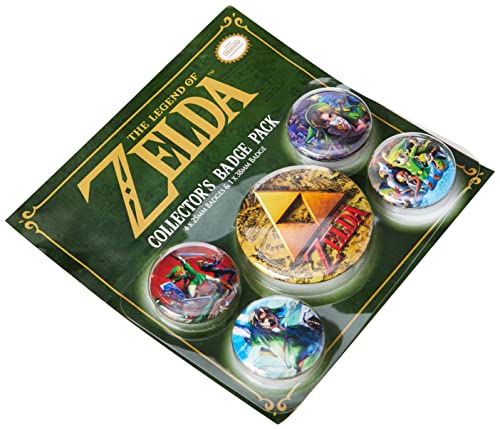 The Legend of Zelda Badge Pack, Multi-Colour, 10 x 12.5cm