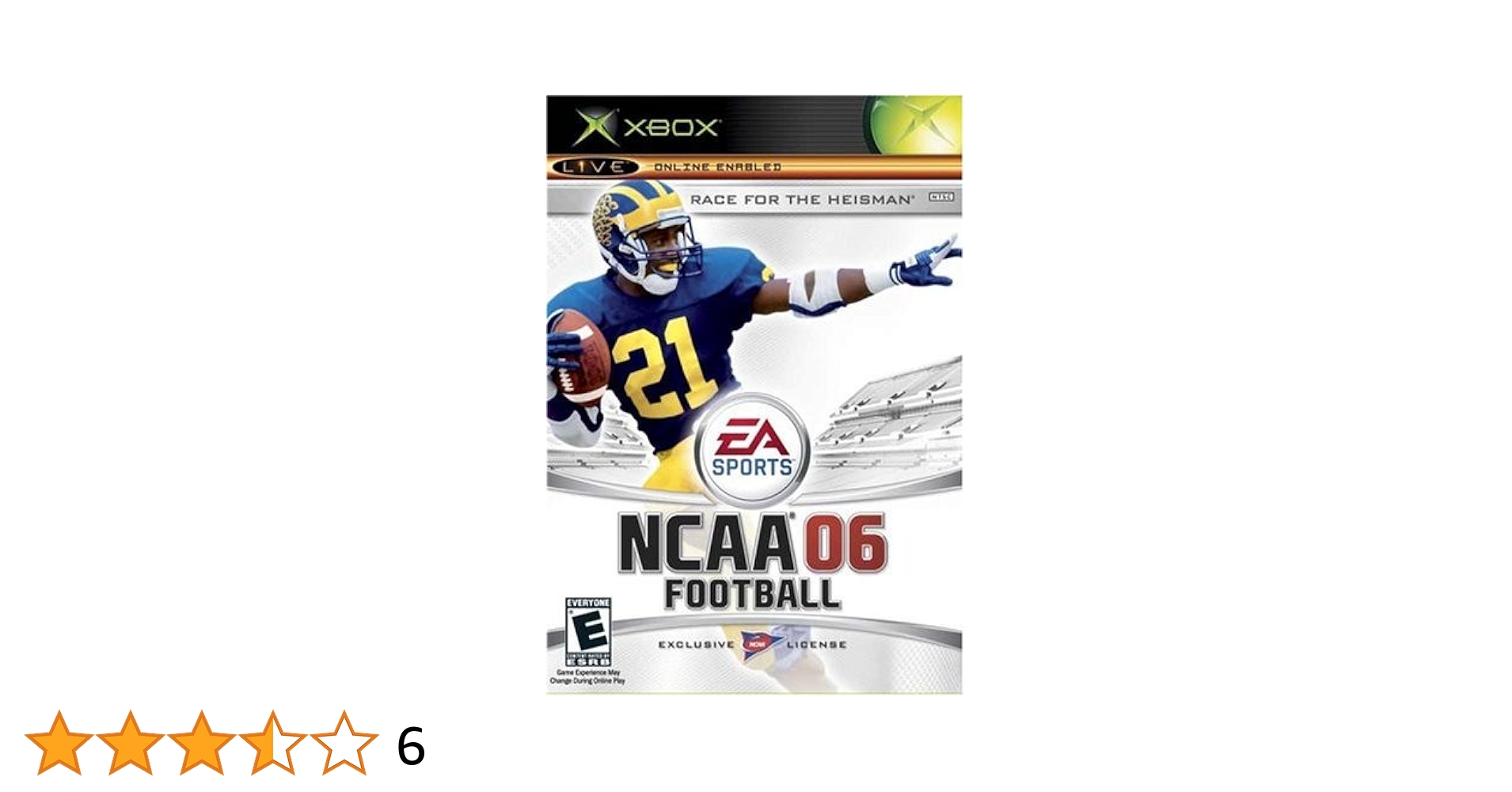 Amazon.com: NCAA Football 2006 - Xbox (Renewed) : Video Games