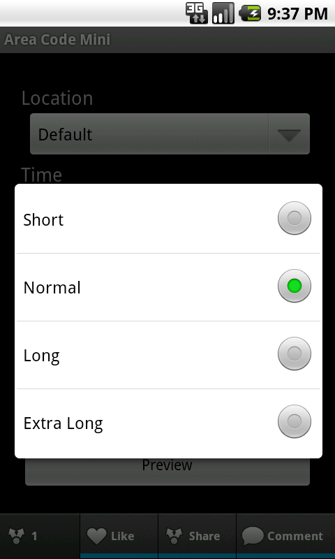 Area Code Mini - App on Amazon Appstore