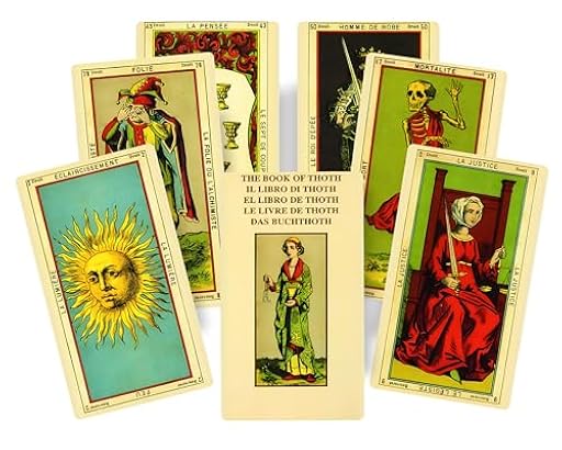 Etteilla Tarot - Baraja de adivinación Libro de Thoth con simbolismo oculto francés clásico | Ya disponible en tu tienda friki favorita! En mundofriki.es!