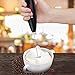 Bonsenkitchen Handheld Milk Frother, Electric Hand Foamer Blender for Drink Mixer, Perfect for Bulletproof coffee, Matcha, Hot Chocolate, Mini Battery Operated Milk Whisk Frother