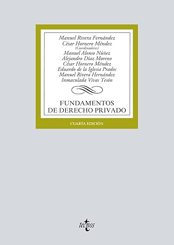 Fundamentos de Derecho Privado (Derecho - Biblioteca Universitaria de Editorial Tecnos)