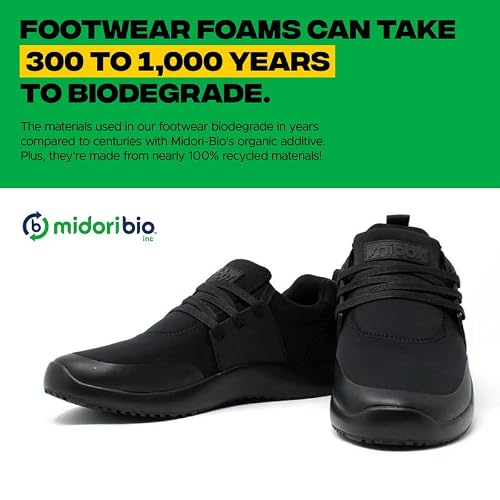 Snibbs Spacecloud Work Shoes For Women | Non Slip & Water Resistant Sneakers For Nursing, Service & Restaurant Industry | Comfortable, Lightweight, Durable Working Shoe | Eclipse Black, Size 6.5 #TOP5
