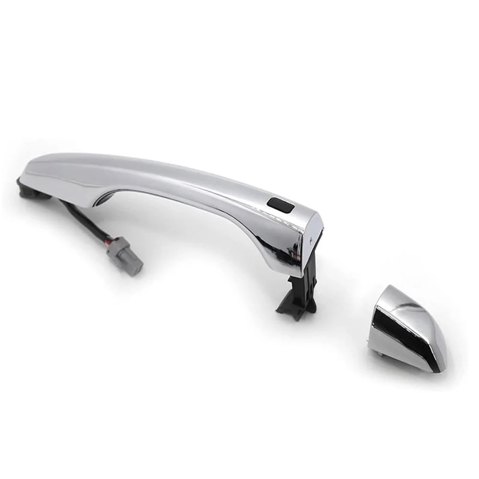 DUHNXUJ Car Door Handle for Hyundai for Elantra 2015-2020 Outside Door Handle 82651-F2210 82661-F2210(Plating FR Nohole)
