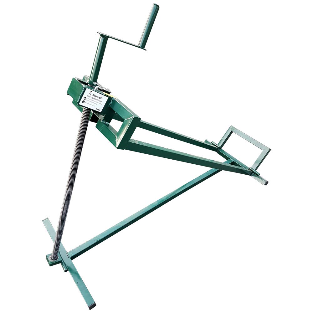 RocwooD Ride On Lawn Mower Lift 400kg Lifting Device Ramp Garden