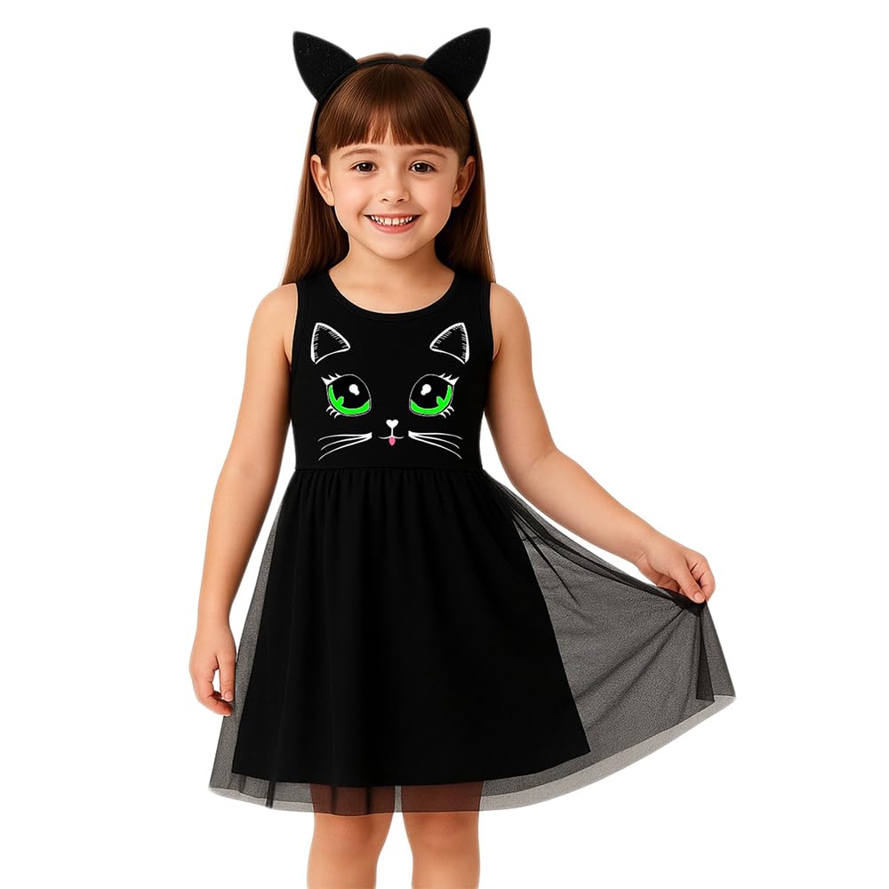 Vestido Infantil Temático Calupa Fantasia Gatinha Com Tiara de Orelhinha em promoção! Veja a oferta e mais achadinhos de Meninas 2 Hoje é o melhor dia para comprar Vestido Infantil Temático Calupa Fantasia Gatinha Com Tiara de Orelhinha com aquele preço maroto! Promoção! Aproveite a oferta! 2